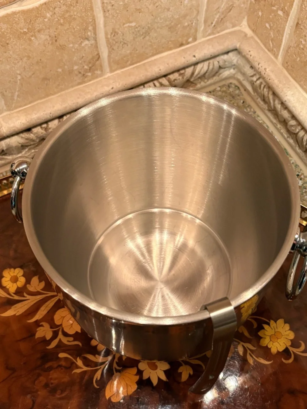 Target HOME Brand  Insulated Ice Bucket Stainless Steel with Tongs